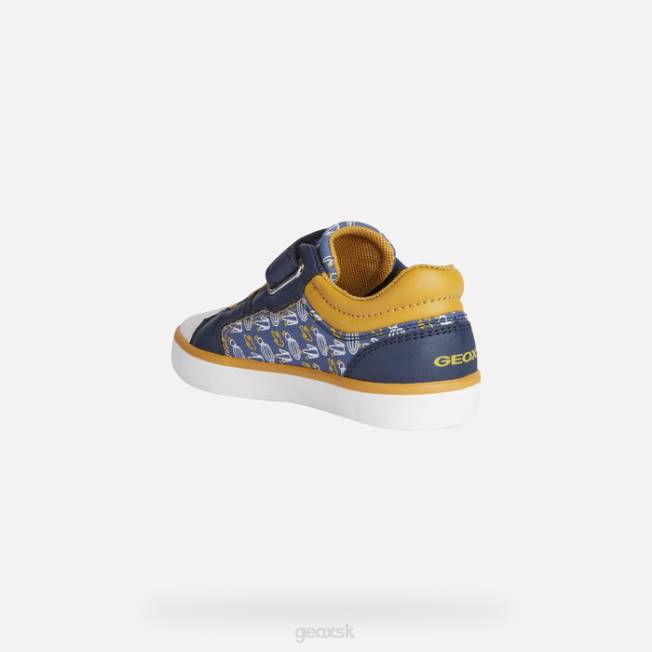 8ZHJ1391 avio/tmavo žltá Geox gisli chlapec