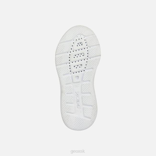 8ZHJ1895 červená čierna Geox šprintér junior