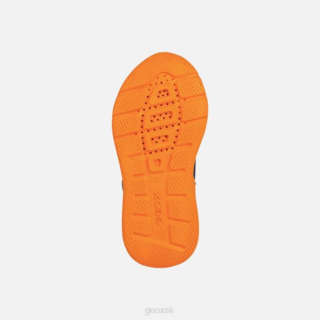 8ZHJ1960 námornícka/oranžová Geox šprintérsky chlapec