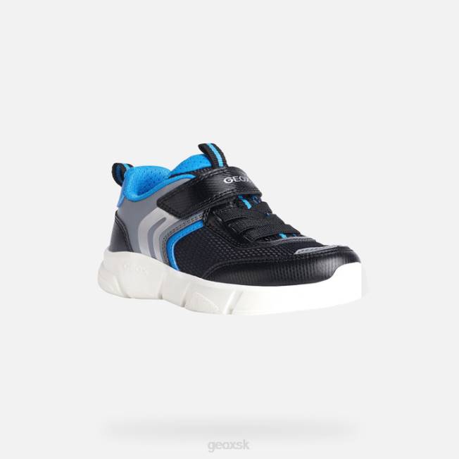 8ZHJ1975 čierna/obloha Geox aril chlapec