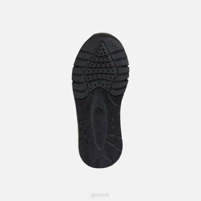 8ZHJ1976 biela/červená Geox rooner chlapec