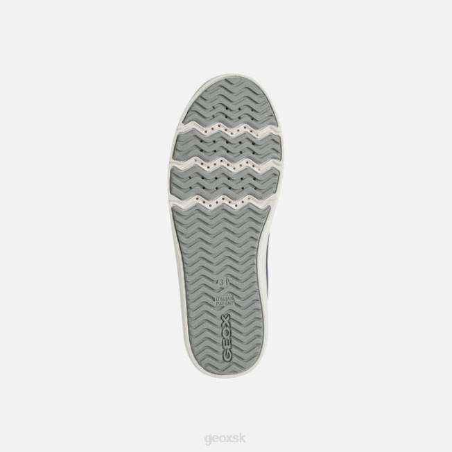 8ZHJ2005 námornícka/červená Geox silenex chlapec