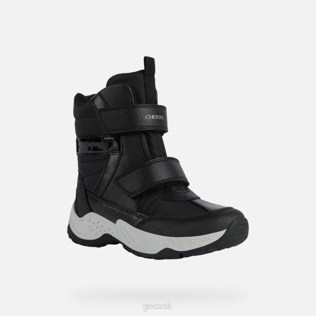 8ZHJ1014 čierna Geox sentiero abx dievča