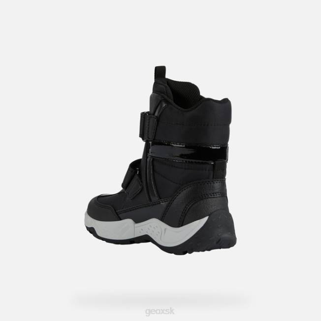 8ZHJ1014 čierna Geox sentiero abx dievča