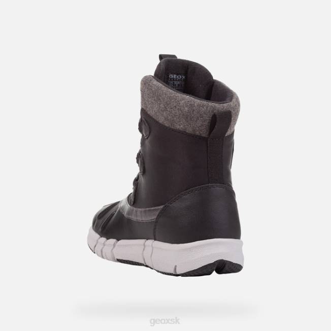 8ZHJ1083 čierna Geox flexyper abx dievča