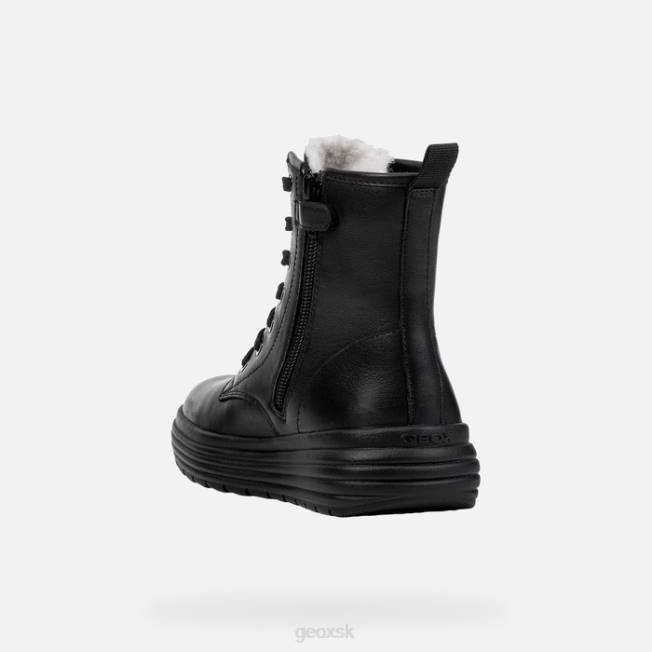 8ZHJ1130 čierna Geox phaolae dievča