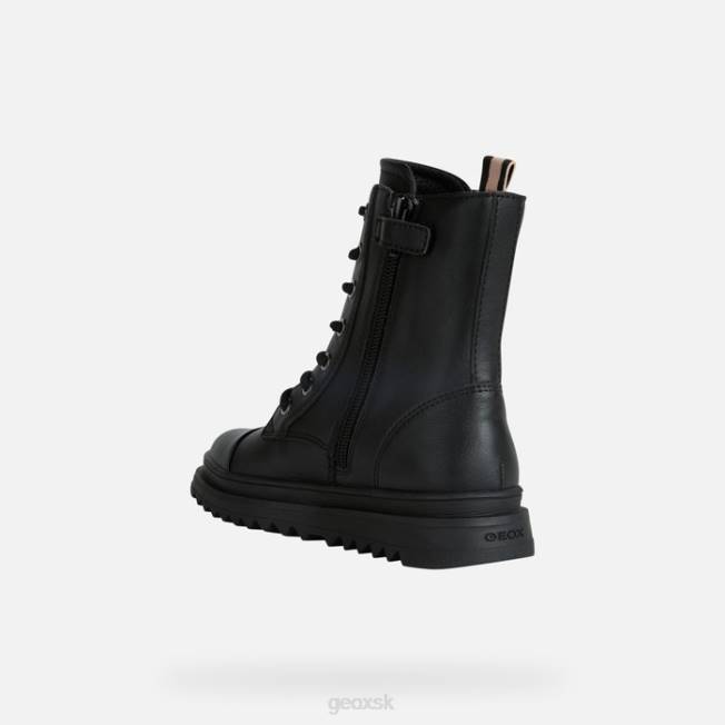 8ZHJ1205 čierna Geox gillyjaw dievča