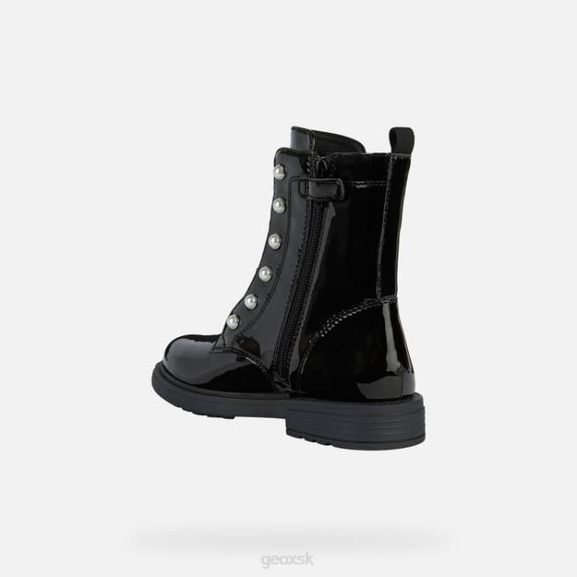 8ZHJ1212 čierna Geox eclair dievča