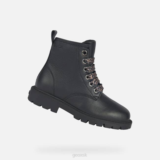 8ZHJ1250 čierna Geox shaylax dievča