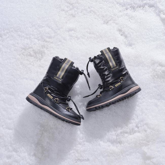 8ZHJ1021 čierne zlato Geox adelhide abx dievča