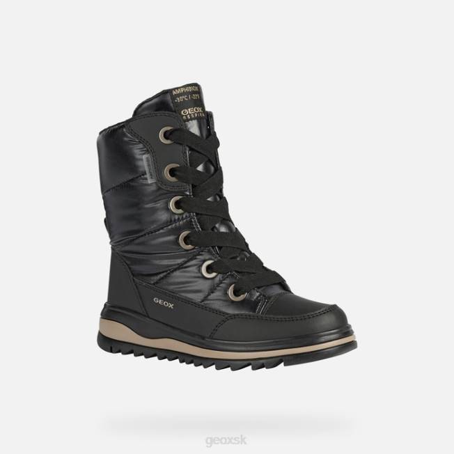 8ZHJ1065 čierna Geox adelhide abx dievča