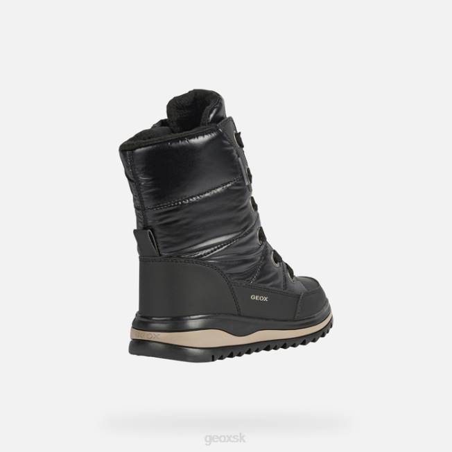 8ZHJ1065 čierna Geox adelhide abx dievča