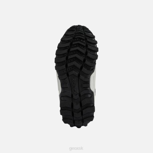 8ZHJ1155 čierna/fuchsiová Geox himalaya abx junior