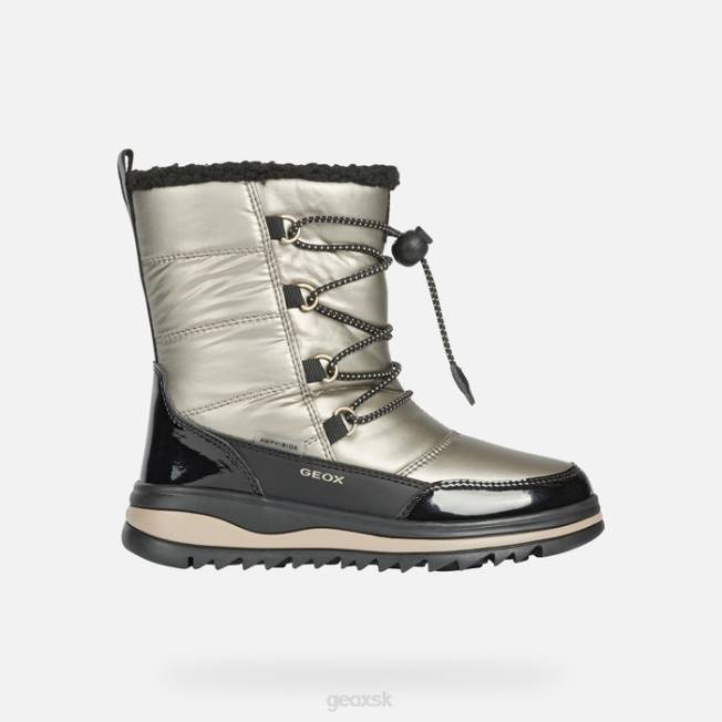 8ZHJ1231 dk zlatá/čierna Geox adelhide abx dievča