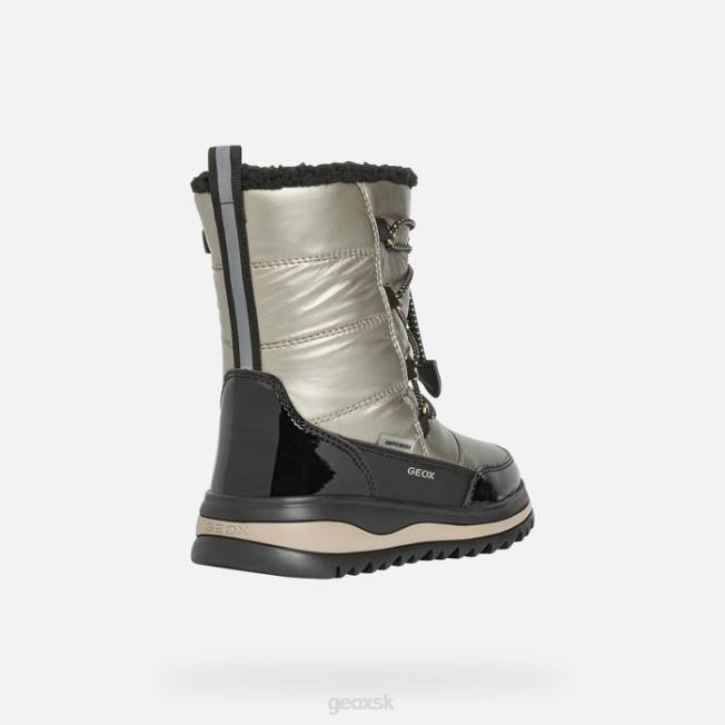 8ZHJ1231 dk zlatá/čierna Geox adelhide abx dievča