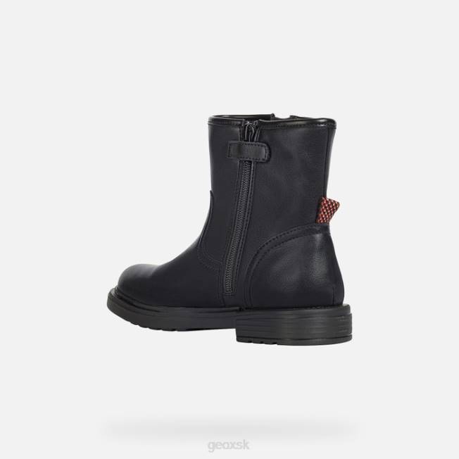 8ZHJ1068 čierna Geox eclair dievča