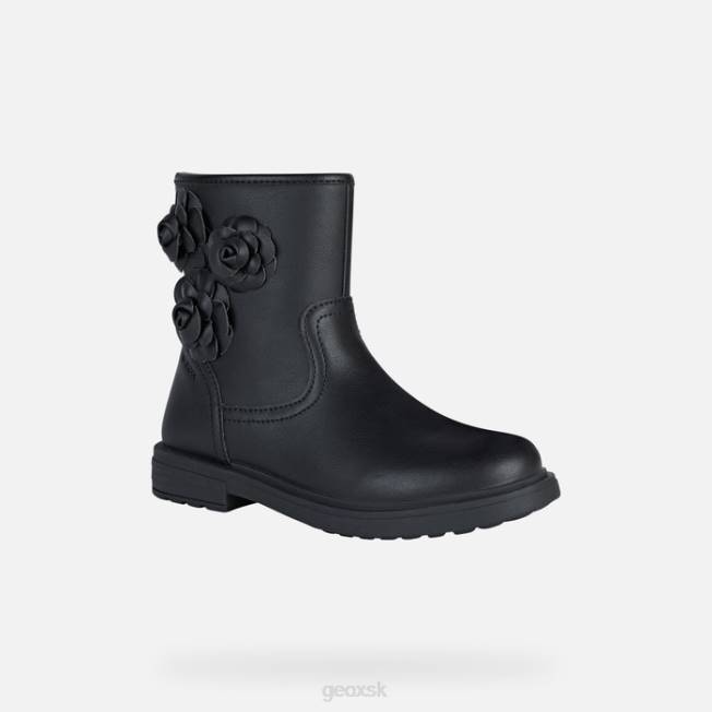8ZHJ1164 čierna Geox eclair dievča