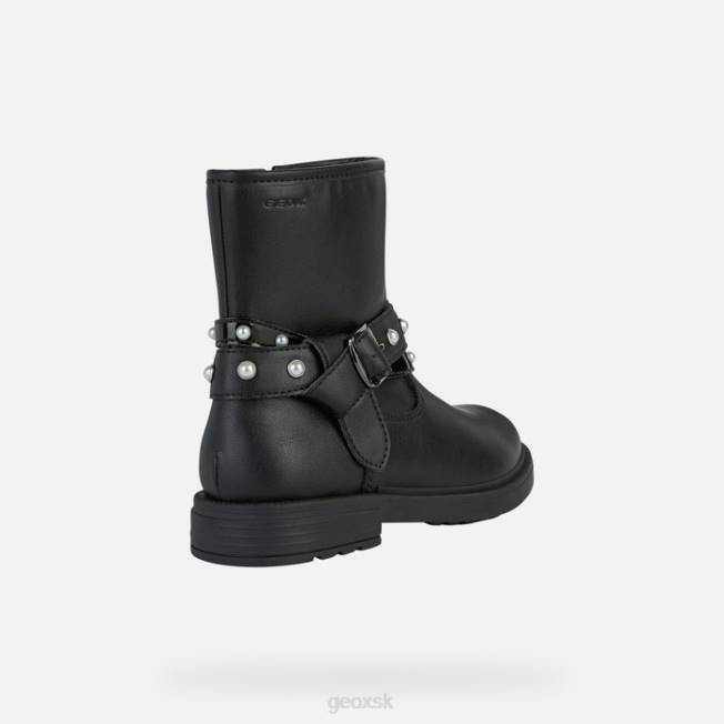 8ZHJ1929 čierna Geox eclair dievča