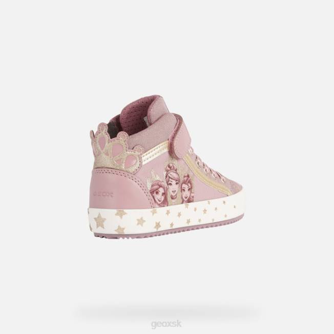 8ZHJ1148 ružová/platinová Geox kalisperské dievča