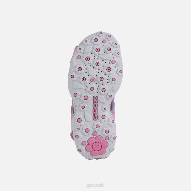 8ZHJ1040 fuchsia/orgován Geox dievča roxanne