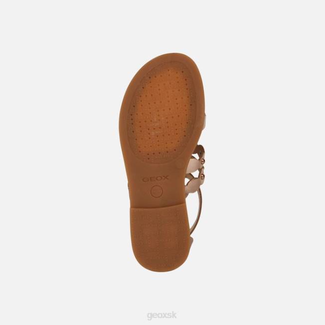 8ZHJ1104 meď Geox sandále karly dievča