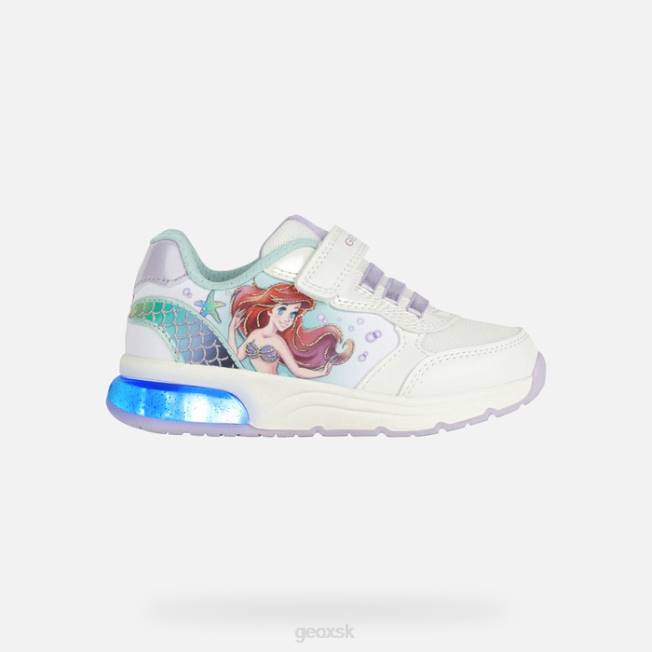 8ZHJ1114 biele/vodné more Geox dievča z vesmírneho klubu