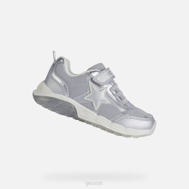 8ZHJ1202 striebro Geox spaziale dievča
