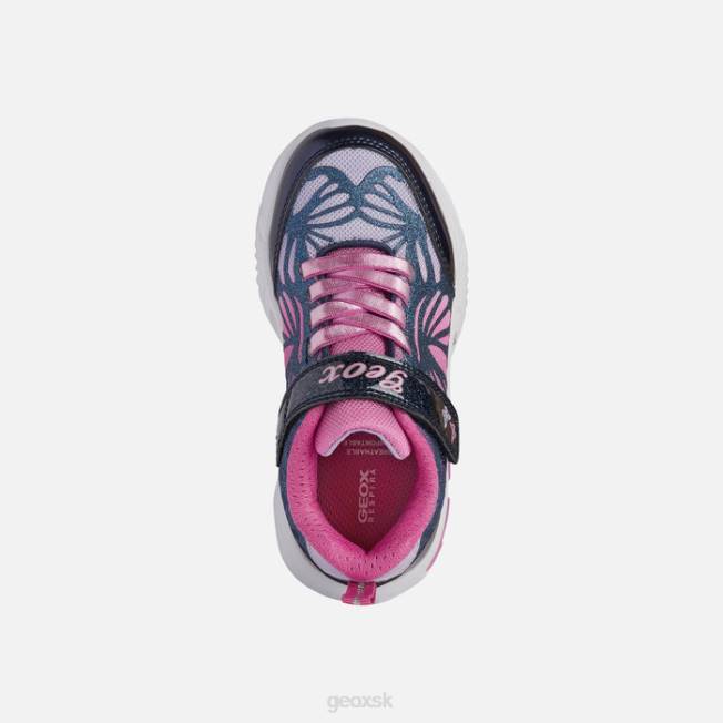 8ZHJ993 námornícka/fuchsiová Geox asistenčné dievča