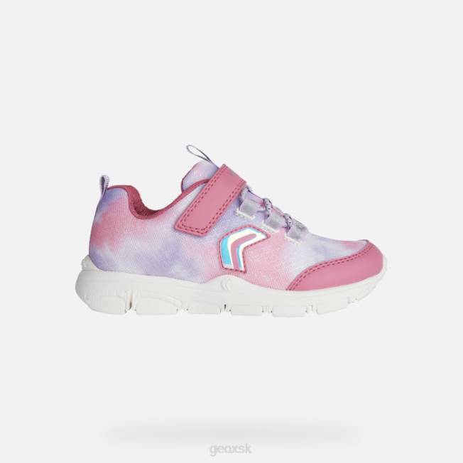 8ZHJ1002 fuchsia/orgován Geox nový krútiaci moment dievča