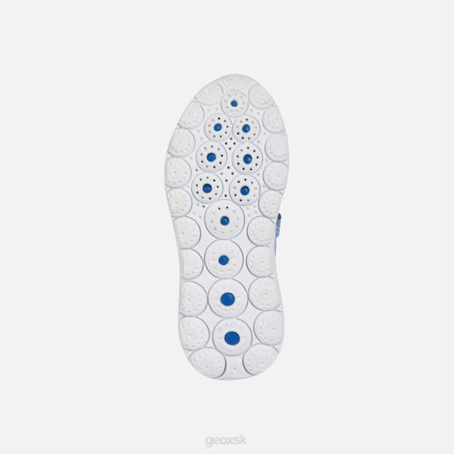 8ZHJ1005 indigo/svetlý koral Geox spherica junior