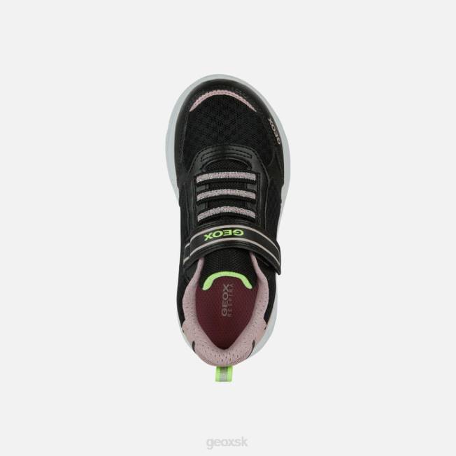 8ZHJ1121 čierna ruža Geox šprintérske dievča