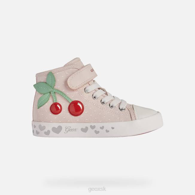 8ZHJ1154 svetlá ruža Geox ciak dievča