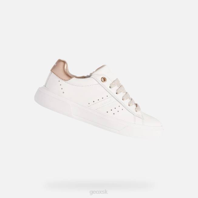 8ZHJ1165 biely Geox nettuno dievča