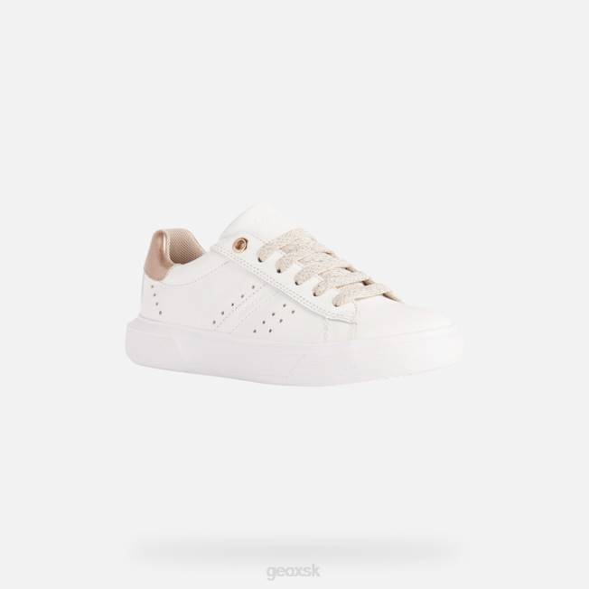 8ZHJ1165 biely Geox nettuno dievča