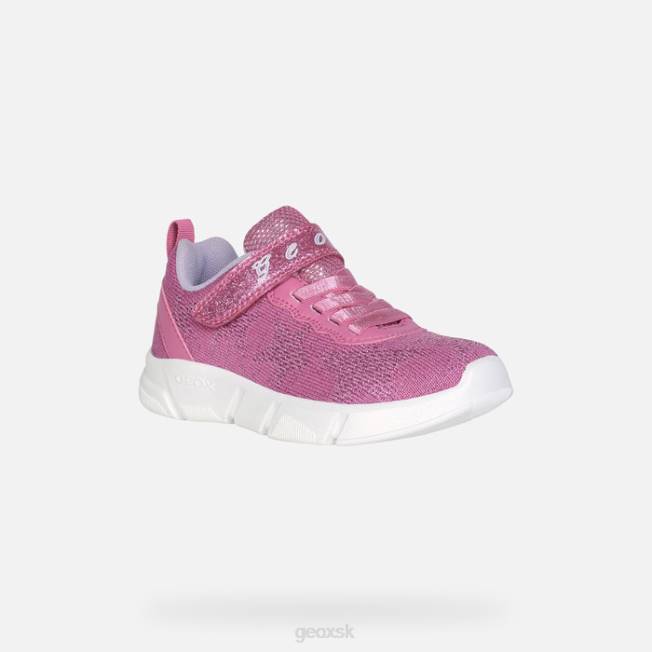 8ZHJ1184 fuchsia/orgován Geox aril dievča