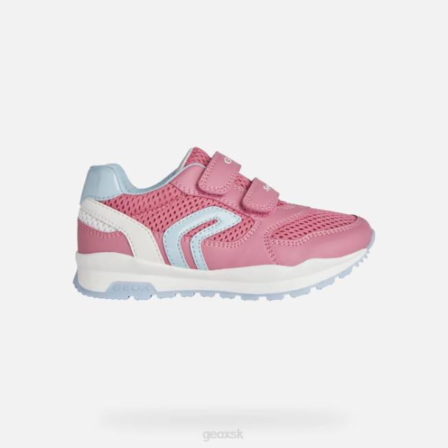 8ZHJ1189 fuchsiová/akva Geox pavel dievča