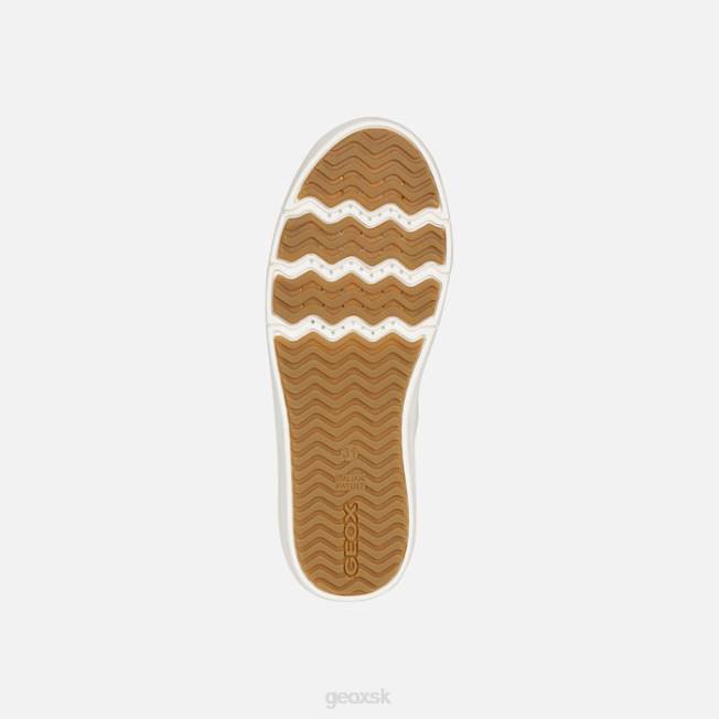 8ZHJ1204 biela/fuchsiová Geox silenex dievča