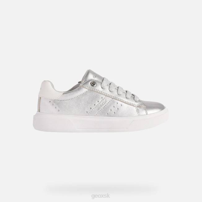 8ZHJ1219 striebro Geox nettuno dievča