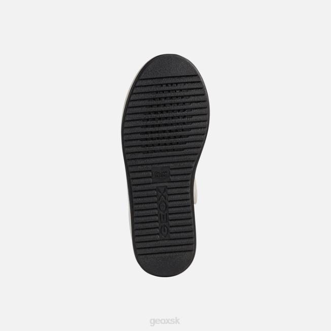 8ZHJ1247 biely čierny Geox dievča rebecca