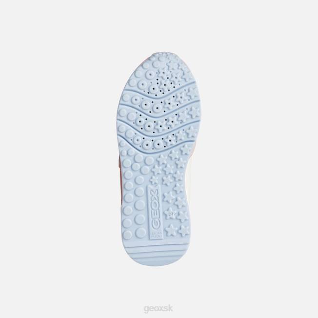 8ZHJ1907 biela ruža Geox posty dievča