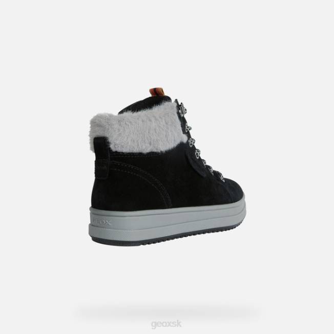 8ZHJ1928 čierna Geox dievča rebecca