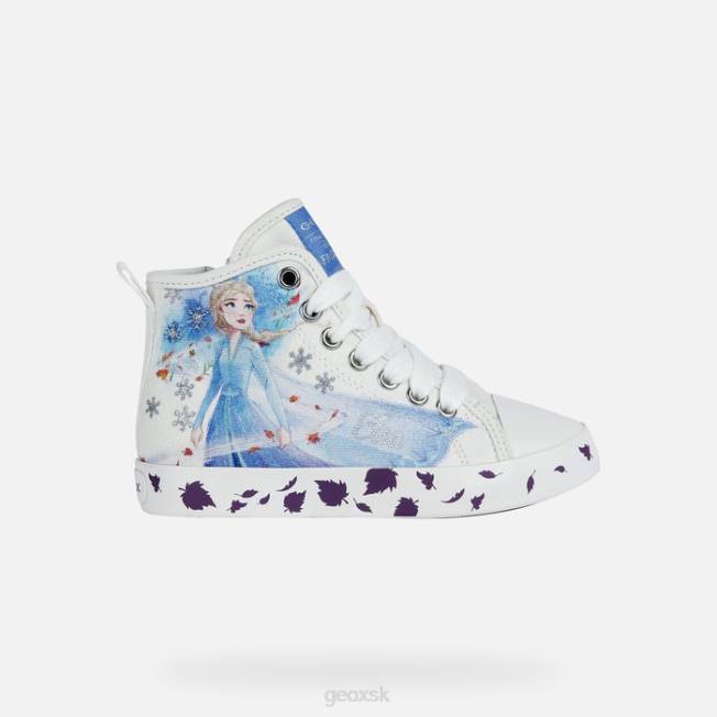 8ZHJ1096 biela/viacfarebná Geox ciak dievča