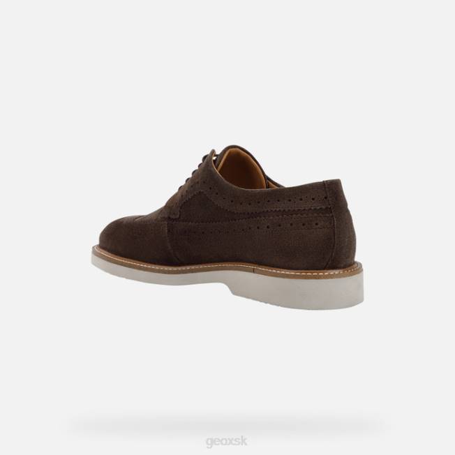 8ZHJ929 tmavohnedá Geox gubbio muž