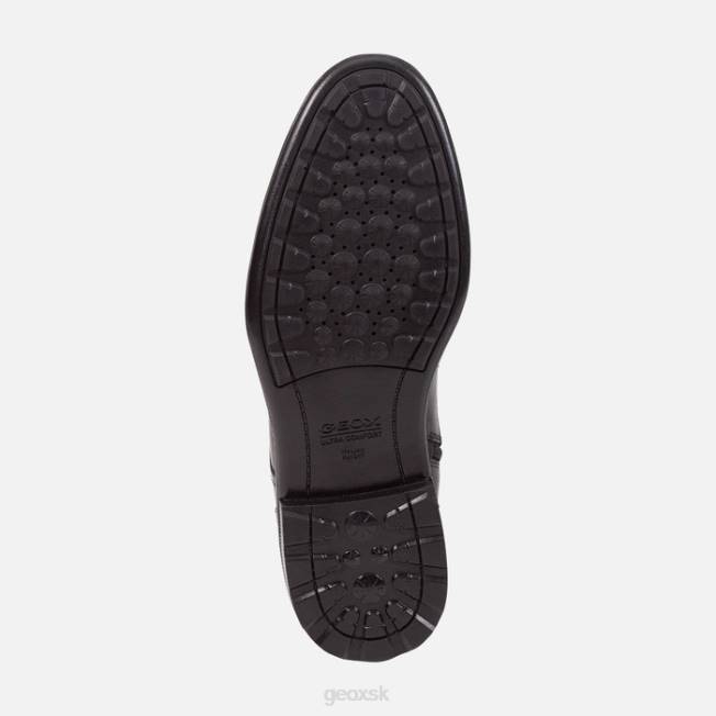 8ZHJ873 čierna Geox pôžitok z chôdze človek