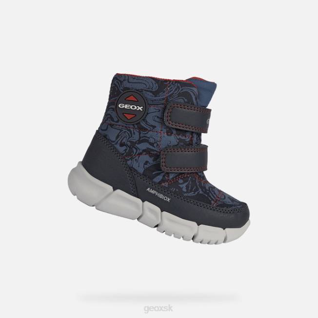 8ZHJ891 avio/red Geox flexyper abx baby