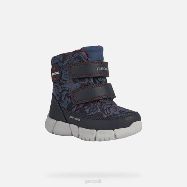 8ZHJ891 avio/red Geox flexyper abx baby