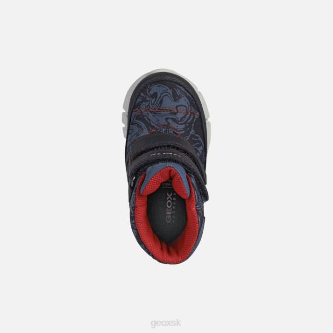 8ZHJ891 avio/red Geox flexyper abx baby