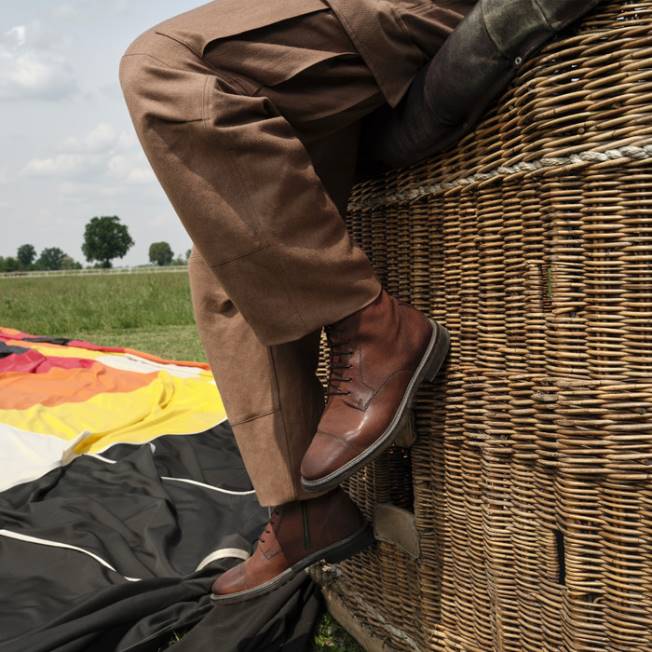 8ZHJ912 hnedá Geox aurelio človek