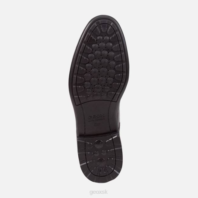 8ZHJ632 čierna Geox pôžitok z chôdze človek