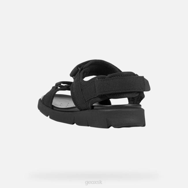 8ZHJ760 čierna Geox xand 2s muž